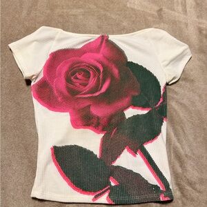 Urban outfitters open back graphic tee size small